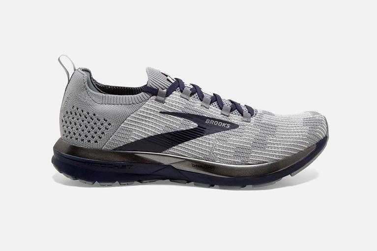 Brooks Ricochet 2 Men's Road Running Shoes - Grey (07815-UZGM)